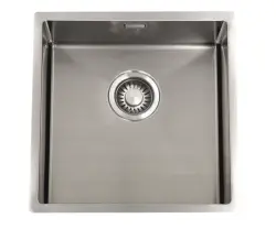 ABK Bingara 40fvi rozsdamentes acél mosogató 40x40cm süllyesztett, aláépített és felületi beépítés BIN40FVI