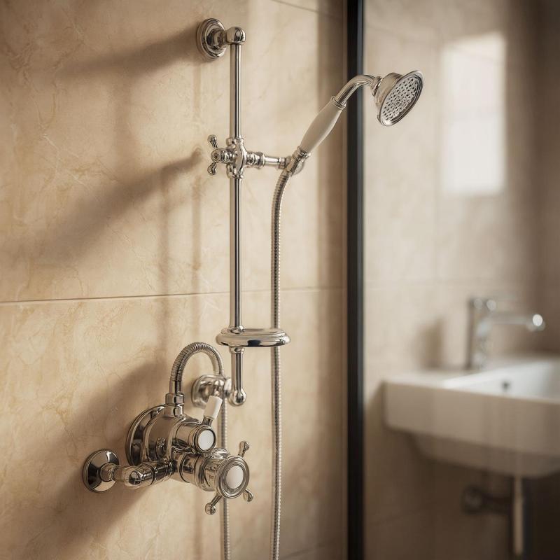 Huber Victoria Thermosztatikus Zuhanykészlet Króm 190R.VT01H.CR