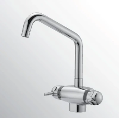 Huber Clinic Plus termosztátos konyhai csaptelep króm CPT6501021