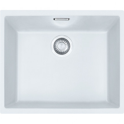 Franke Sirius 2 S2D 110.50 műanyag fehér mosogató 50x41cm alulról szerelhető 125.0252.224