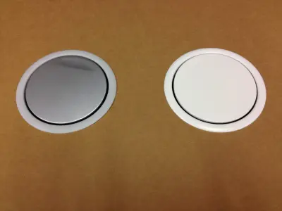 EVOline Port 3 Inbouwstopcontact met randaarde, witte afdekking