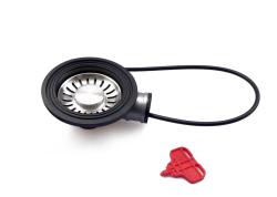 Franke basket drain for automatic drainage for sink with Turbo plug MO for push knob 112.0307.020