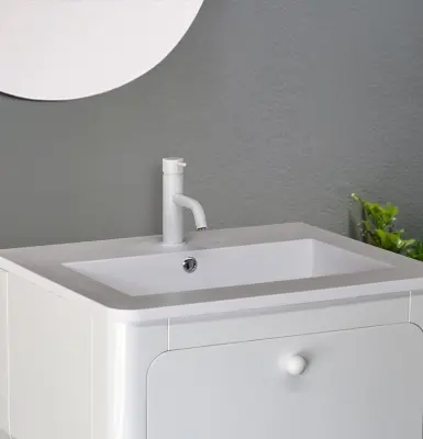 Waterevolution Flow mosdócsap matt fehér T110BR