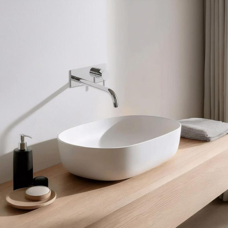 Waterevolution Flow inbouw wastafelkraan met afdekplaat chroom met uitloop 25cm T1161B01-25

Waterevolution Flow beépíthető mosdócsaptelep fedőlappal, króm, 25 cm-es kifolyóval T1161B01-25