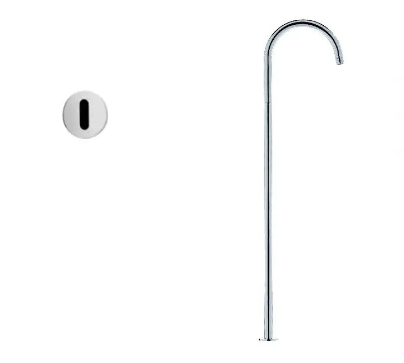 Waterevolution Flow álló mosdócsaptelep infravörös szenzorral, elemmel, króm 1207925222