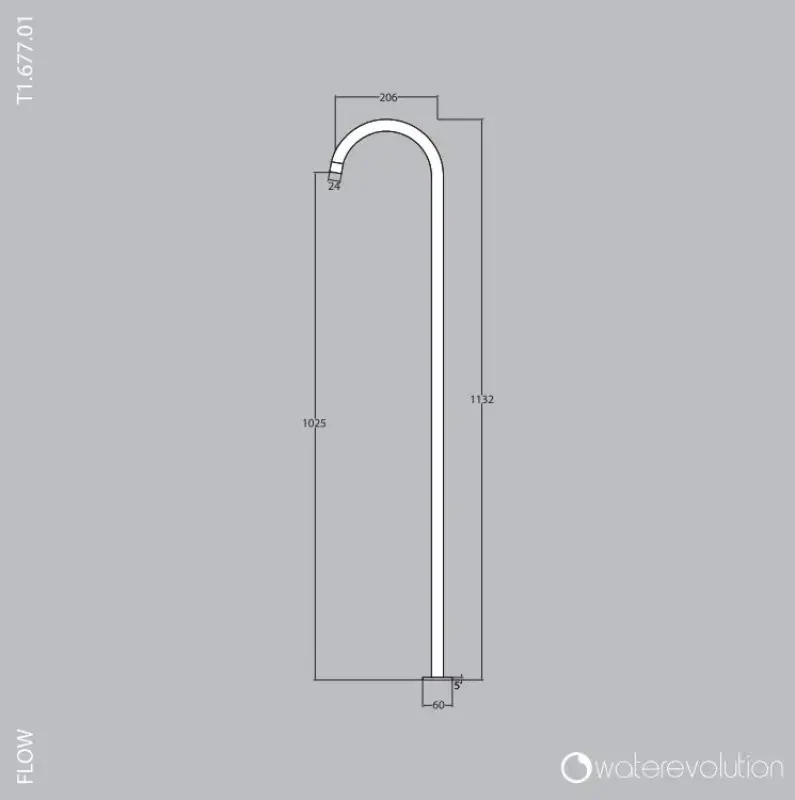 Waterevolution Flow álló mosdócsaptelep infravörös szenzorral, elemmel, króm 1207925222
