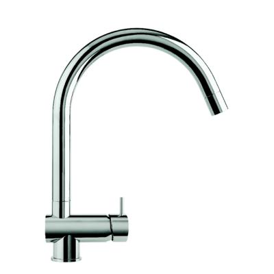 Waterevolution Flow keukenkraan chroom met uittrekbare uitloop T15501