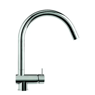 Waterevolution Flow keukenmengkraan mat wit met uittrekbare uitloop T155BR