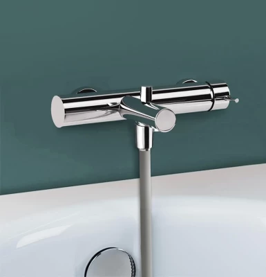 Waterevolution Flow fürdőkád csaptelep kézi zuhanykészlettel, króm T13001