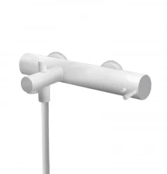 Waterevolution Flow fürdőtermostat kézi zuhanykészlettel matt fehér T130TBR