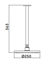 Waterevolution Flow hoofddouche 200mm met plafondaansluiting mat wit T1642BR

Waterevolution Flow 200mm-es fejzuhany mennyezeti csatlakozással, matt fehér T1642BR