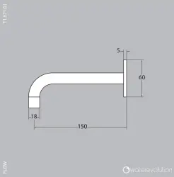 Waterevolution Flow baduitloop mat wit T167115BR lengte uitloop 15cm

in het Hongaars is:
Waterevolution Flow kád kifolyó matt fehér T167115BR kifolyó hossza 15 cm