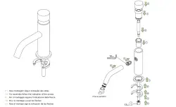 Waterevolution Flow zelfsluitende fonteinkraan chroom T110TP01