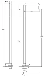 Waterevolution Flow vrijstaande baduitloop staand mat zwart T1672H24PR

Hongaars:
Waterevolution Flow szabadon álló kádcsaptelep álló matt fekete T1672H24PR
