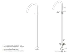 Waterevolution Flow baduitloop staand mat wit T1673BR

Vízforradalom Flow álló kádcsaptelep matt fehér T1673BR