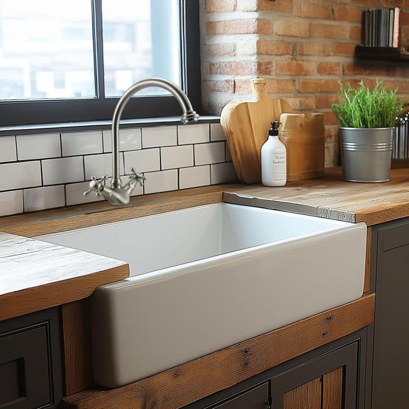 PB Nosztalgikus konyhai csaptelep V1905 rozsdamentes acél