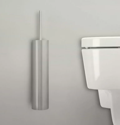 Waterevolution Deep WC-kefe szett, falra szerelhető, rozsdamentes acél A241IE