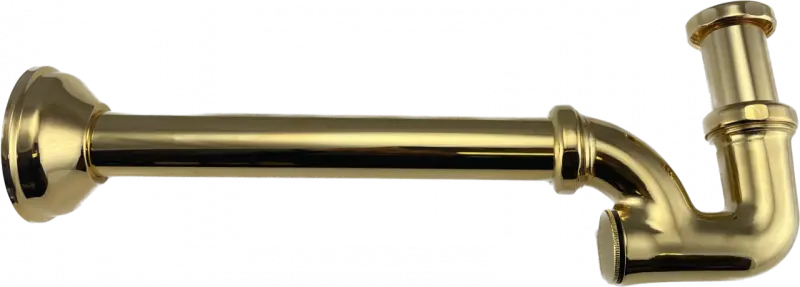 PB Unix klasszikus fém mosdószifon arany 1208676942