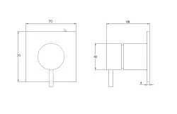 Waterevolution Flow inbouw 2-weg omsteller mat zwart met ronde rozet T1482SPR

Vízevolúció Flow beépített 2-utas átváltó matt fekete kerek rózsa T1482SPR