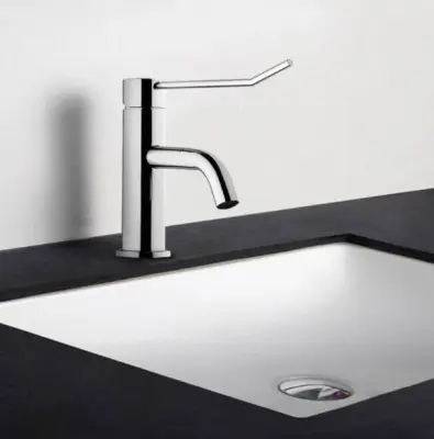 Waterevolution Flow wastafelkraan incl. clickplug chroom T11101