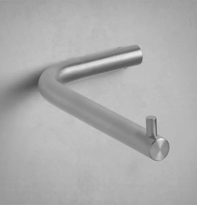 Waterrevolutie Flow WC-rolhouder zonder klep volledig RVS A130IE