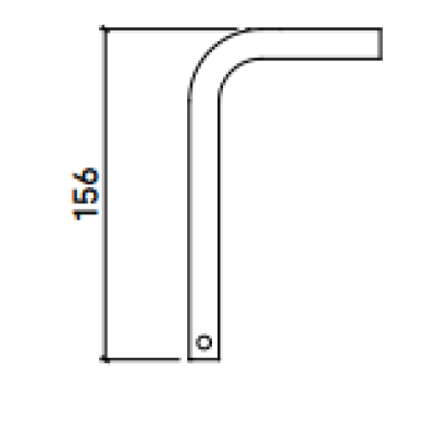 Waterevolution Flow WC-rolhouder zonder klep matzwart A130PR