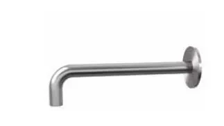 Waterevolution Flow fürdőkád kifolyó 15 cm, teljes egészében rozsdamentes acélból T167115IE