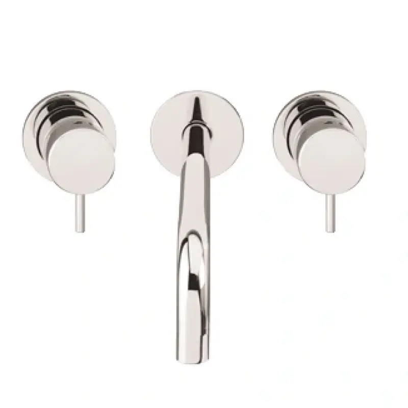 Waterevolution Flow 3 lyukas beépíthető mosdócsaptelep króm, 21 cm-es kifolyóval T1163F01-21