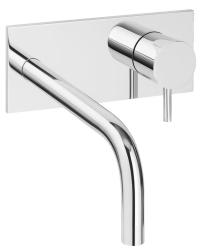 Waterevolution Flow inbouw wastafelkraan met afdekplaat chroom met uitloop 15cm T1161B01-15

Waterevolution Flow beépíthető mosdócsaptelep takarólappal, króm kivitelben, 15 cm-es kifolyóval T