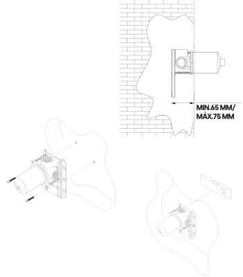 Waterevolution Flow inbouw douchethermostaat met 2 uitgangen volledig RVS 1208852642