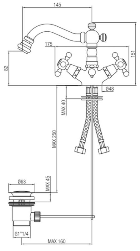 PB klassieke bidetkraan 145 mm uitloop Chroom 1208855012

PB klasszikus bidet csaptelep 145 mm kifolyó Króm 1208855012