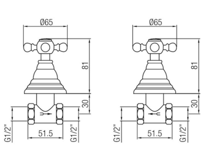 PB klasszikus csaptelep beépített zuhanyszett csillag alakú gombokkal, bronz 1208855342