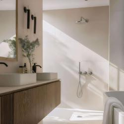 Waterevolution Flow inbouw doucheset met thermostaat regendouche en handdouche massief RVS 1208889792

Waterevolution Flow beépíthető zuhanykészlet termosztátos esőzuhannyal és kézi zuhannyal