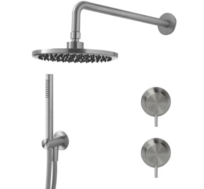 Waterevolution Flow inbouw doucheset met thermostaat regendouche en handdouche massief RVS 1208889792

Waterevolution Flow beépíthető zuhanykészlet termosztátos esőzuhannyal és kézi zuhannyal