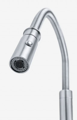 Franke Pescara Semi Pro L Keukenmengkraan flexibele uitloop rvs 115.0472.960
