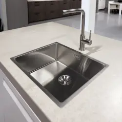 Lorreine 20SP kis rozsdamentes acél mosogató 20x40 cm lapos beépítés alsó beépítés és felső beépítés 1208920500