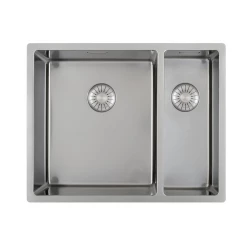 Caressi másfél mosogató CAPP3415R10 B34+B15xL40xD18.5cm varrat nélküli dugó 1208920660