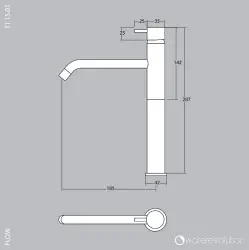Waterevolution Flow wastafelkraan voor waskommen PVD gun metal T115GME

Hongaars:
Waterevolution Flow mosdócsaptelep mosdótálakhoz PVD gun metal T115GME
