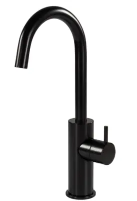 Waterevolution Flow wastafelkraan hoog model mat zwart T1121FUPR