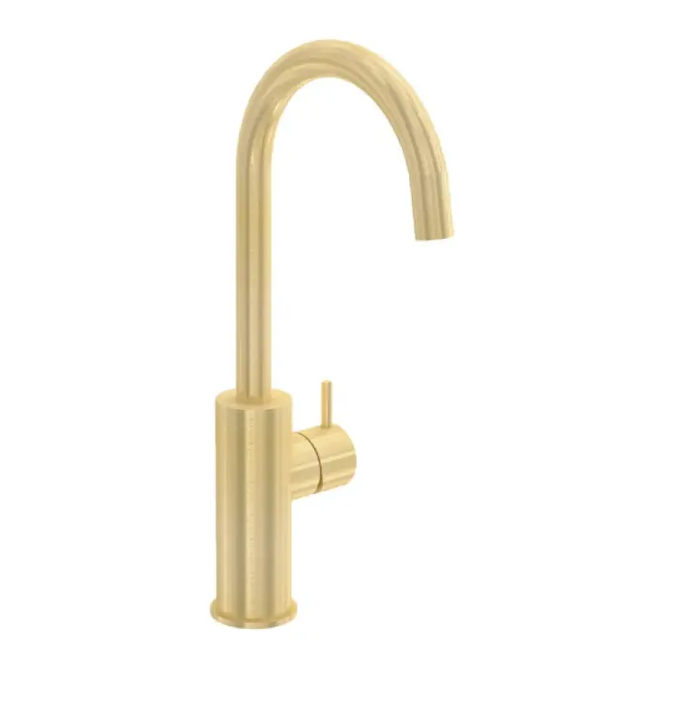 Waterevolution Flow mosdók csaptelep magas modell PVD kefélt light gold T1121FUWGE