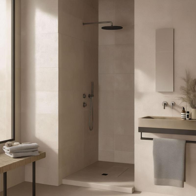 Waterevolution Flow ingebouwde douchetthermostaat met 1 omstelkraan volledig RVS 1208920976