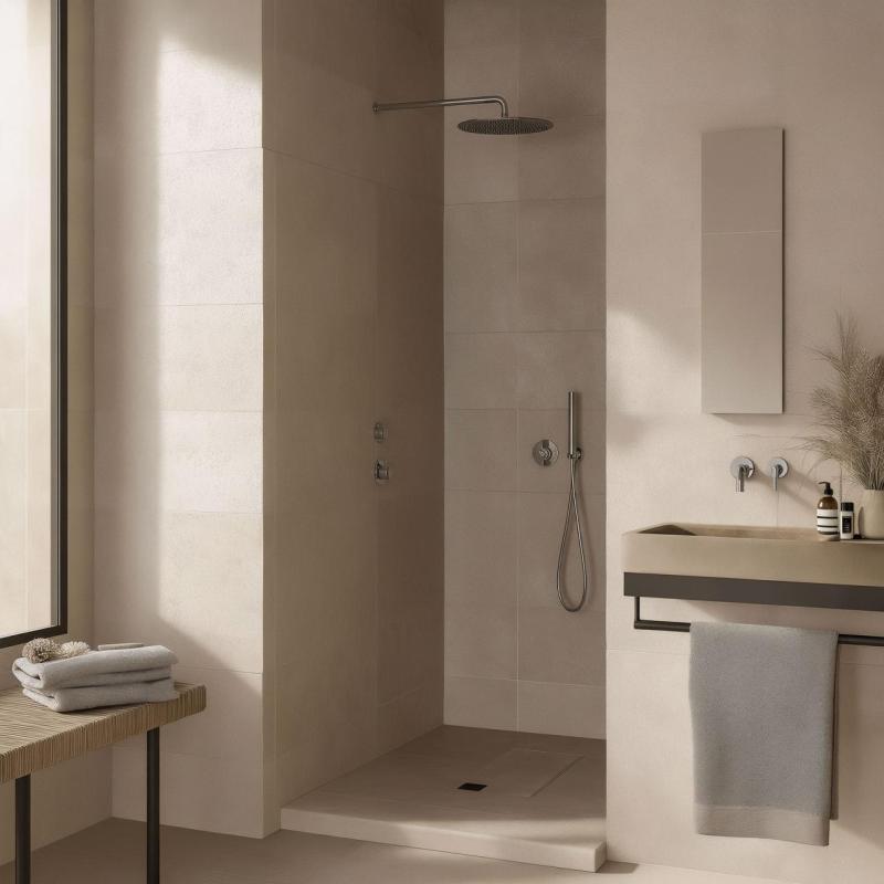 Waterevolution Flow beépíthető zuhanytermosztát 1 elzárócsappal, króm 1208920980