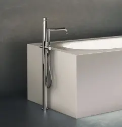 Waterevolution Flow vrijstaande badkraan met handdouche gun metal T133GME

Waterevolution Flow szabadon álló kádcsaptelep kézi zuhannyal gun metal T133GME