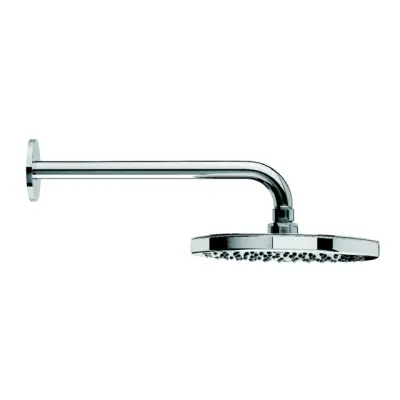 Waterevolution Flow fejzuhany 200 mm, falcsatlakozással, csiszolt réz T1641CPE