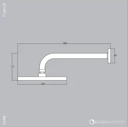 Waterevolution Flow hoofddouche 200mm met muuraansluiting Gun Metal T1641GME

Waterevolution Flow 200 mm-es fejzuhany fali csatlakozással Gun Metal T1641GME