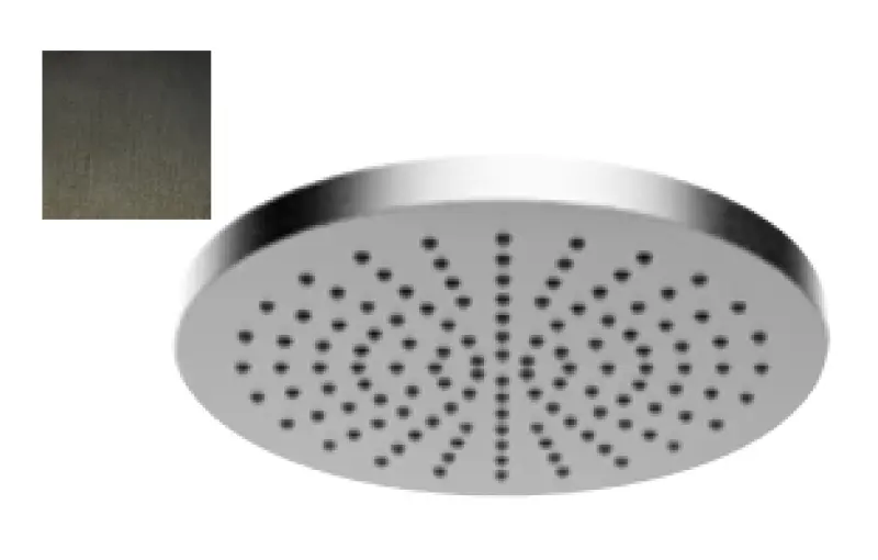 SB Round 316 Esőzuhany fejzuhany 20 cm PVD gun metal 1208946727