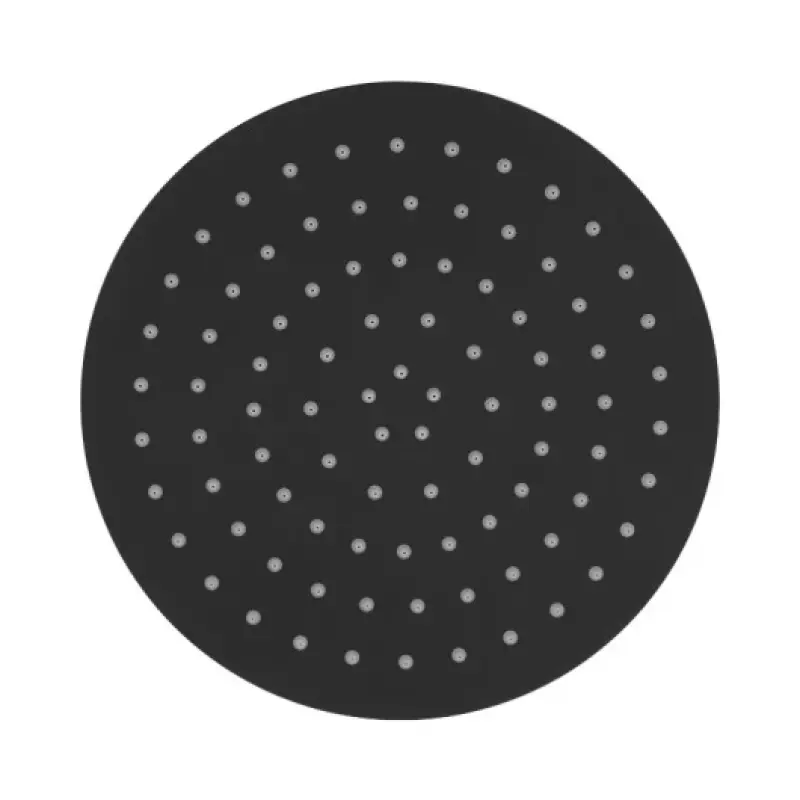 SB Rubinetterie Esőzuhany Eco Air víztakarékos fejzuhany 25cm fém matt fekete 1208946742