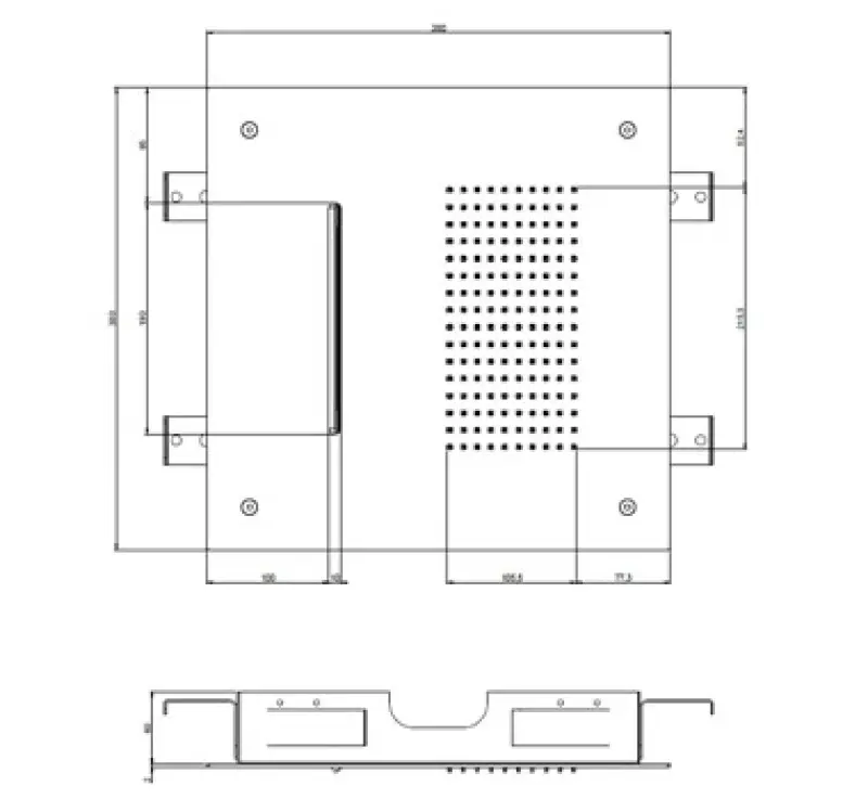 SB Square 316 Inbouw regendouche met waterval 38x38cm - RVS 1208946994