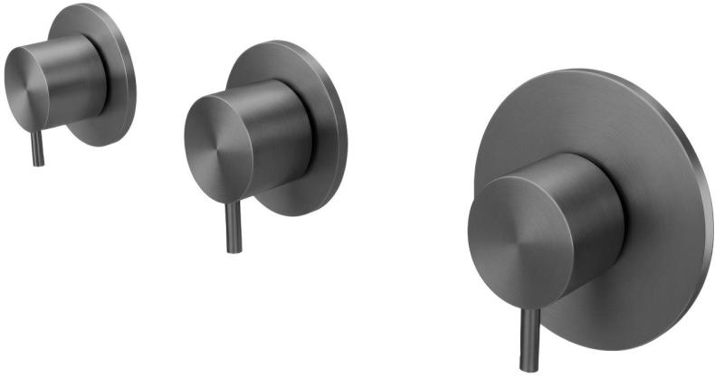 Waterevolution Flow inbouw douchethermostaat met 2 stopkranen gun metal 1208948847

Fordítás magyarra:
Waterevolution Flow beépített zuhanytermosztát 2 elzárószeleppel, gun metal 1208948847