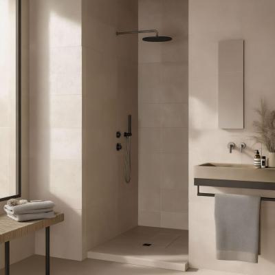 Waterevolution Flow beépíthető zuhanytermosztát 1 átállítócsappal, gun metal 1208948849
